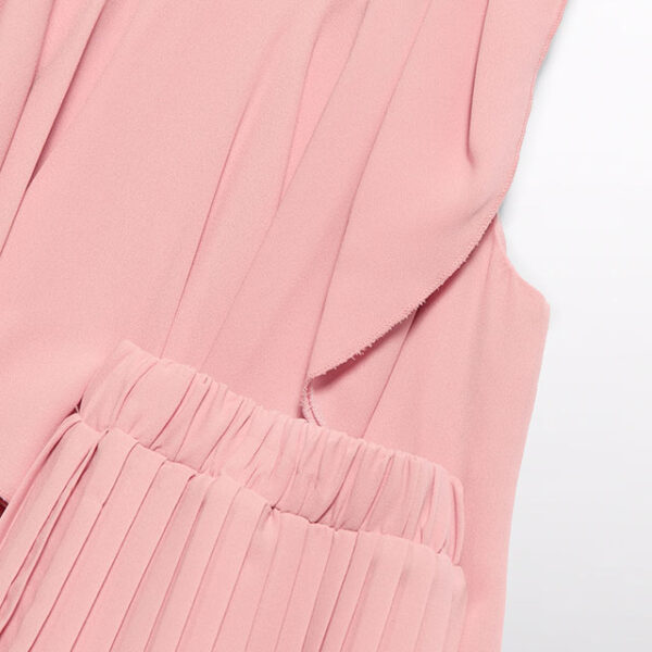 ABEL & LULA Plisované nohavice a top Pleated trousers and top pink 5234 | Welcomebaby.sk