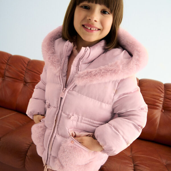 ABEL & LULA Bunda s kožušinou Jacket girl 5849 | Welcomebaby.sk