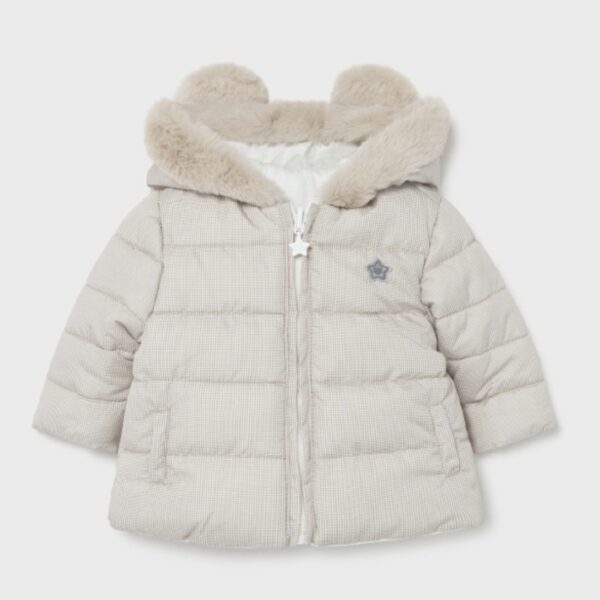MAYORAL Dievčenská bunda 2496 Jacket baby girl crudo | Welcomebaby.sk