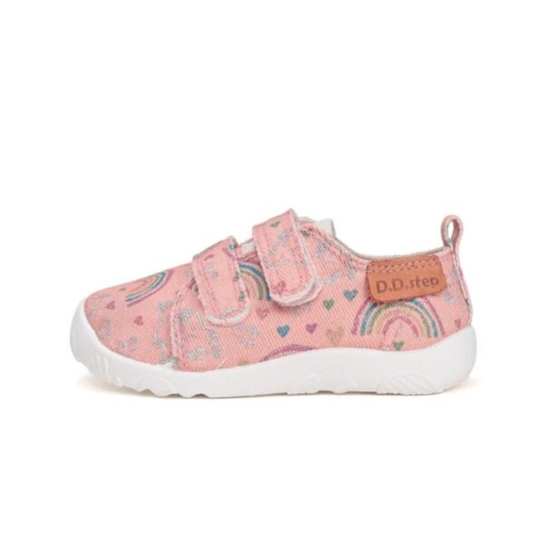 DD STEP Dievčenské plátenky barefoot C086 52832BM dúhové Shoes rainbow | Welcomebaby.sk