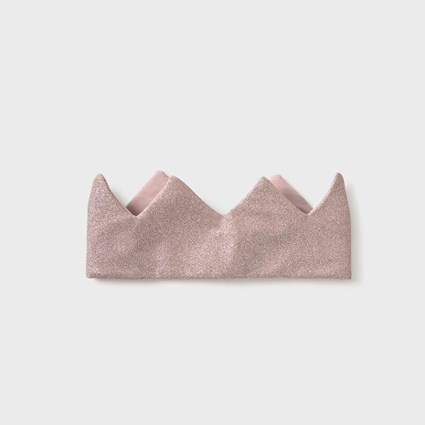 MAYORAL Čelenka korunka pre bábätká ružová 10029 Baby crown quartz | Welcomebaby.sk