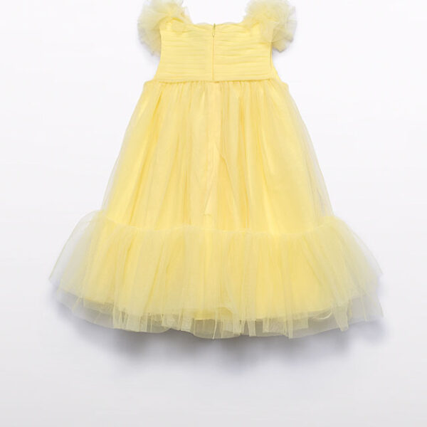 ABEL & LULA Tylové šaty 5039 Tulle dress yellow | Welcomebaby.sk
