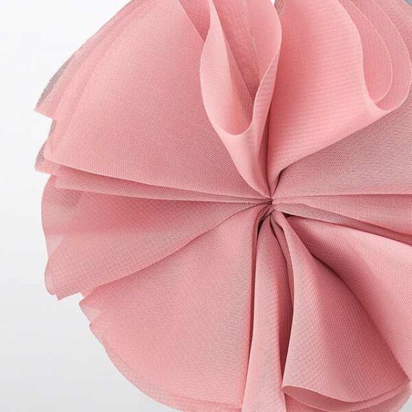 ABEL & LULA Čelenka s kvetom 5472 Chiffon flower headband rose | Welcomebaby.sk