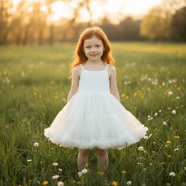 DOLLY Petti dress biele Šaty s tutu sukňou | Welcomebaby.sk