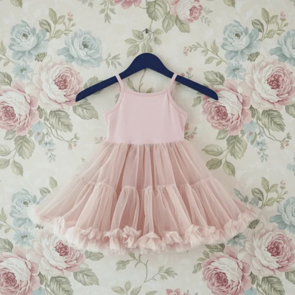 DOLLY Petti dress ružová ballet Šaty s tutu sukňou | Welcomebaby.sk