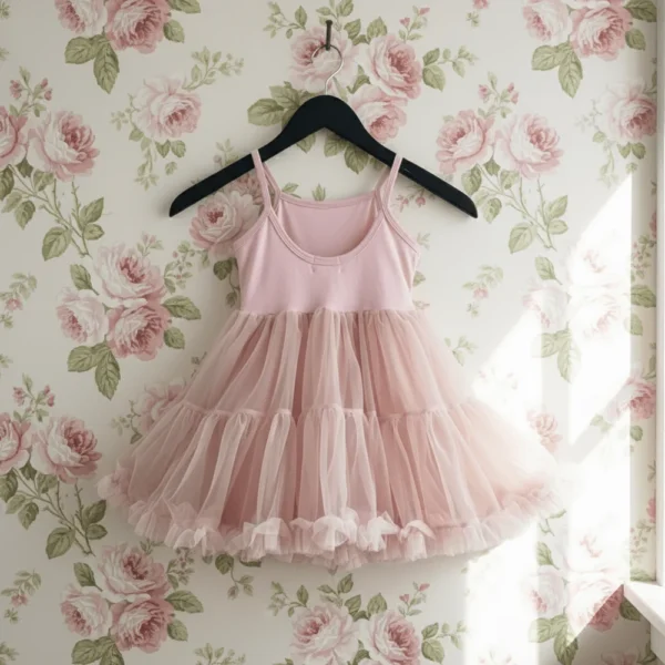 DOLLY Petti dress ružová ballet Šaty s tutu sukňou | Welcomebaby.sk