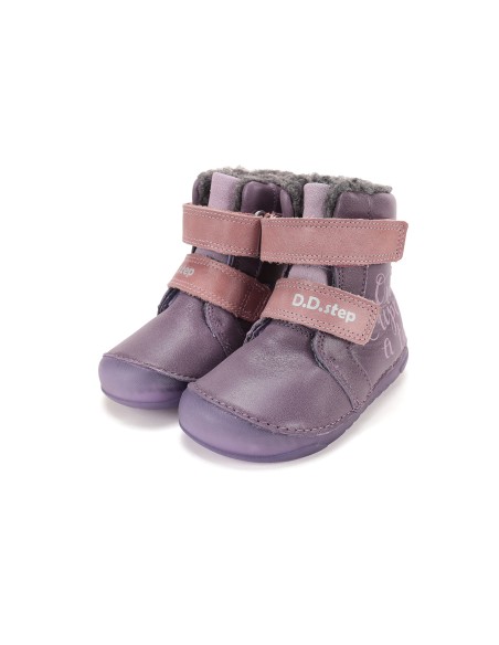 Zimné topánky fialové DD Step W108 62537 | Welcomebaby.sk